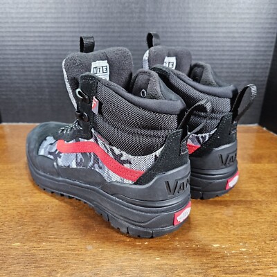 Vans UltraRange Exo Hi MTE-2 Arctic Camo Black Red Boot Mens 