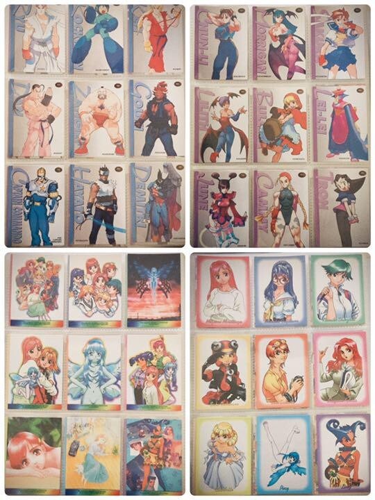 ALL CAPCOM Carddass Masters 98 Capcom Card Trading Cards Character