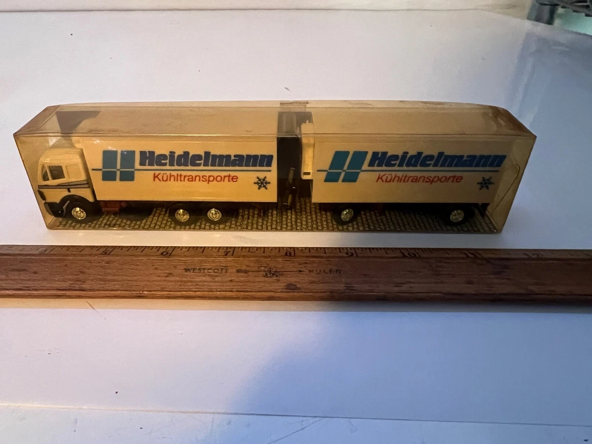 Camion MAN Diesel 750L à L'échelle 1/87 - Modèle Rare ALBEDO Par Herpa, En Boîte - État Comme Neuf