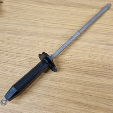 EZE-LAP DIAMOND SHARPENING STEEL 10" MADE IN USA. PLASTIC HANDLE. BRAND NEW