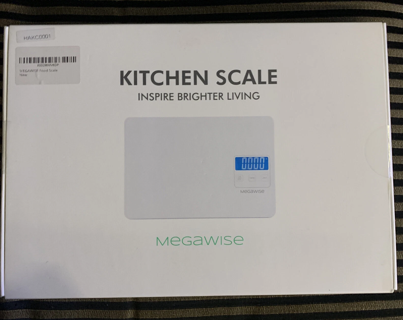 MegaWise Food Scale K28H Rechargeable Digital Kitchen Scale