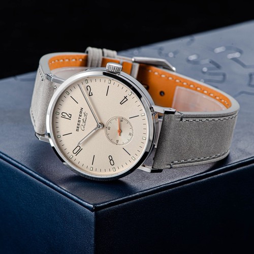 Orologio uomo SEESTERN / orologi da polso business automatici / moda lusso - Foto 10 di 15