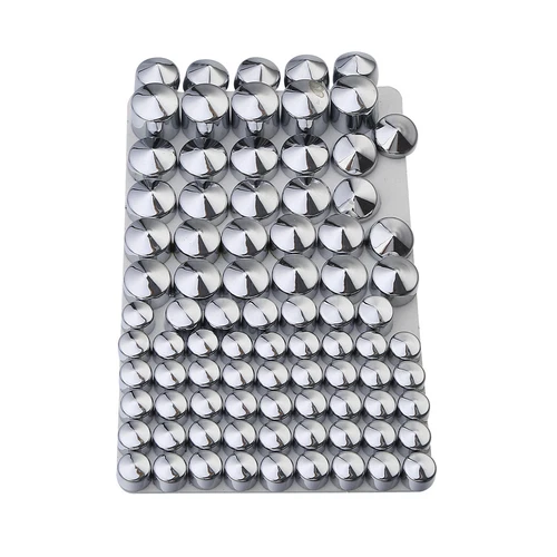 ABS Chrome Bolt Topper Cap Cover For Harley Twin Cam Road King FLHR 1994-2006