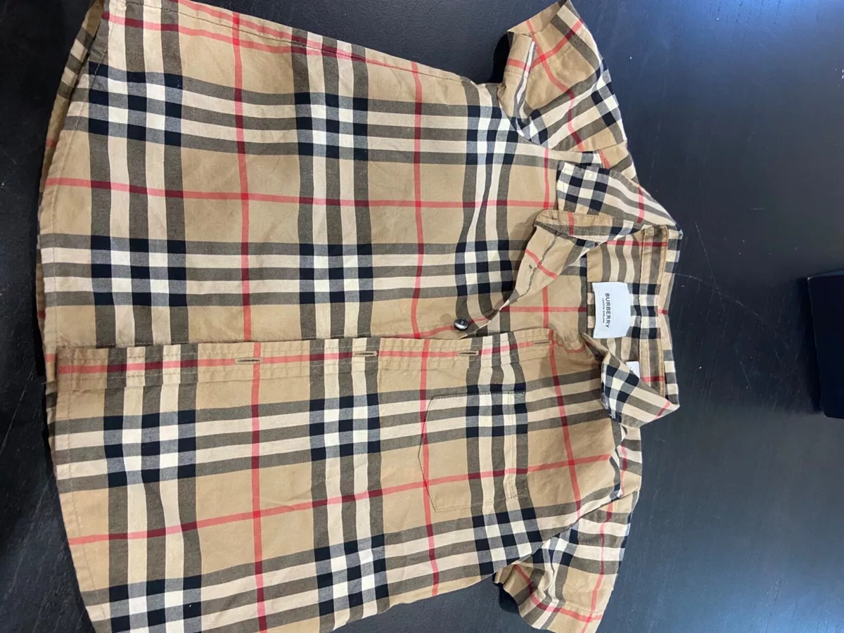 Burberry Vintage Check print shirt