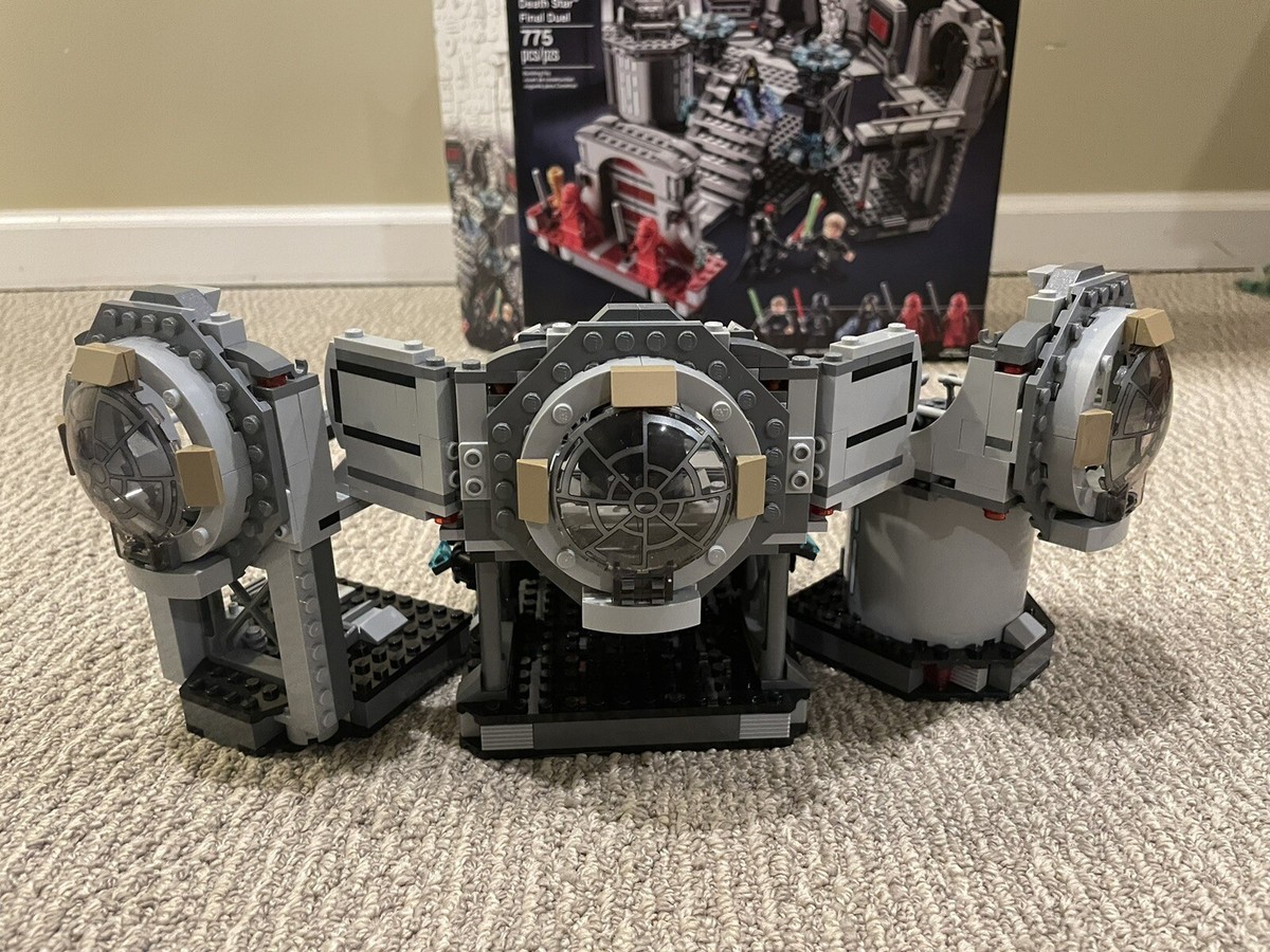 Lego 75291: Star wars: Death Star Final Duel, original box/manual
