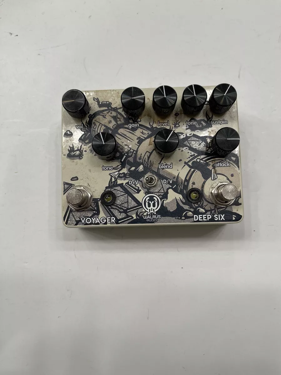 Walrus Audio Voyager / Deep Six Combo Rare Limited Edition Guitar Effect  Pedal