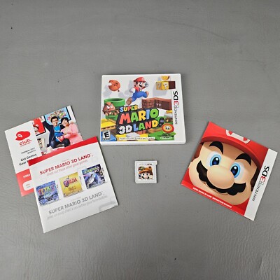 Super Mario 3D Land Nintendo 3DS Game w/Case & Manual Complete