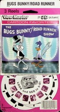 THE BUGS BUNNY ROAD RUNNER SHOW 3d View-Master 3 Reel Packet NEW SEALED