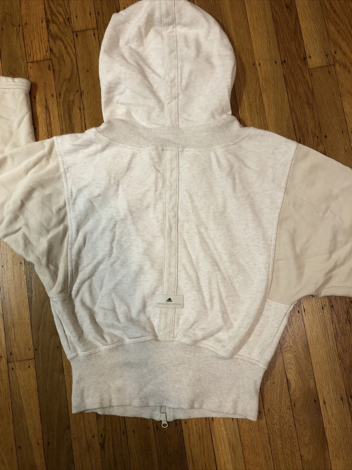 OFF WHITE Felpa con cappuccio Stella Mcarney Adidas