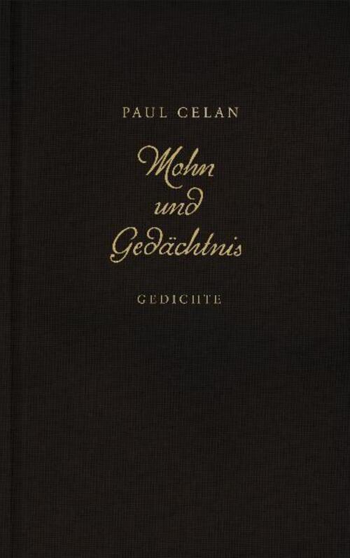 Thumbnail - Mohn Und Gedächtnis Paul Celan Buch 102 S. Deutsch 2012 Dva Ean