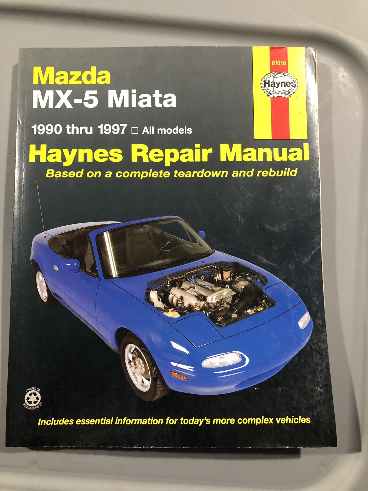 Buy MAZDA Mx-5 Miata Workshop Repair Service Manual Book Haynes Chilton Mx5  Non Turb online | eBay