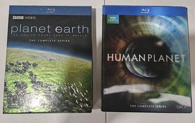 Planet Earth (Special Edition) & Human Planet Complete Series Blu Ray