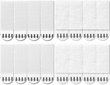 Small Picture Hanging Strips Heavy Duty,40-Pairs 80 Strips Small-40 Pairs