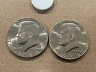1986 P&D Clad Kennedy Half Dollar Two Coin Set-Nice Rim- FREE SHIPPING