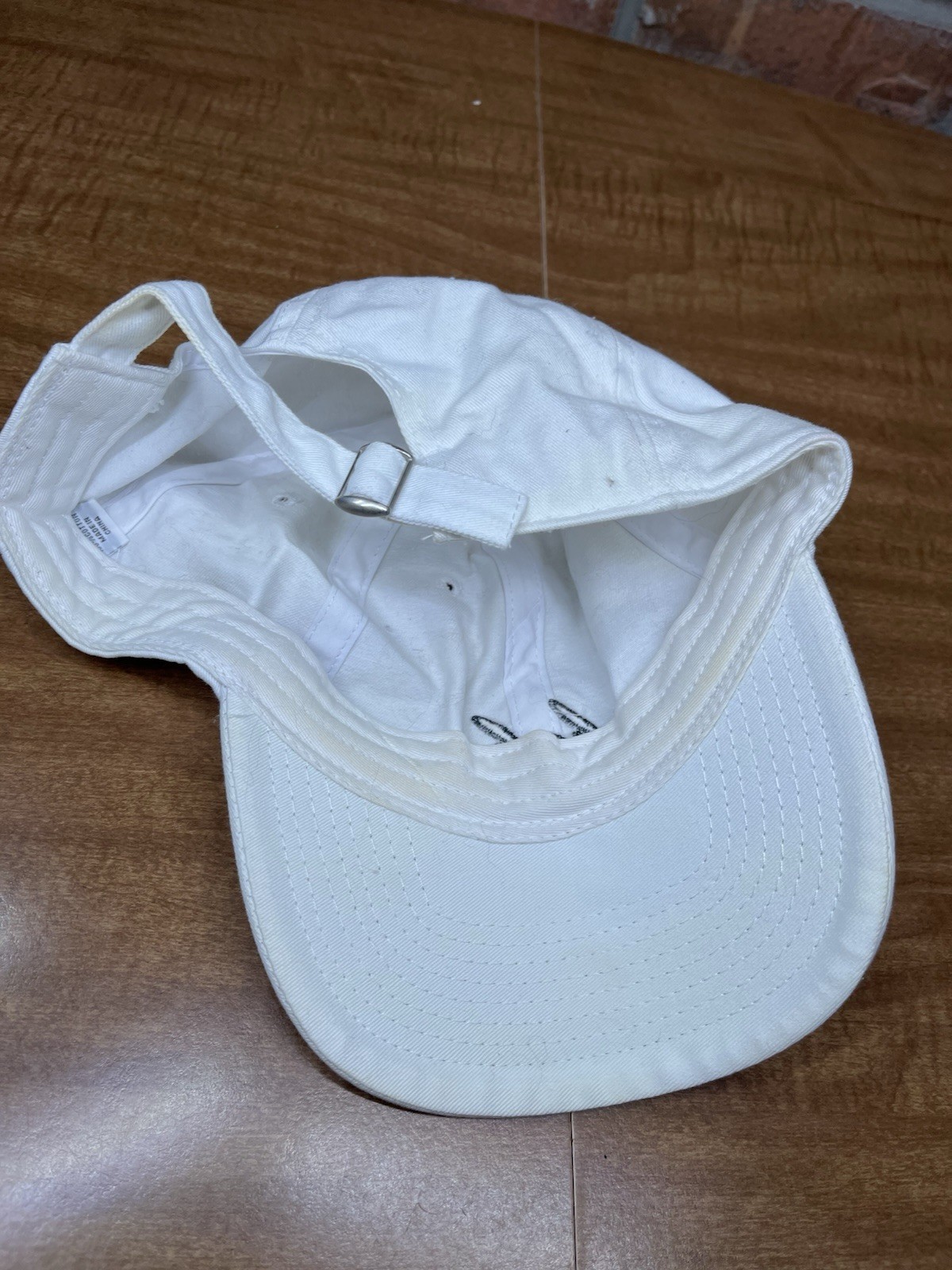 Babe Embroidered Cursive Script Logo White Strapb… - image 5