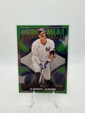 Aaron Judge 2026 Topps Celebration Perennial All-Stars PAS-14 Yankees Green /99