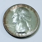 1960 P Washington Quarter  *UNCIRCULATED* *90% SILVER FREE SHIPPING #7963