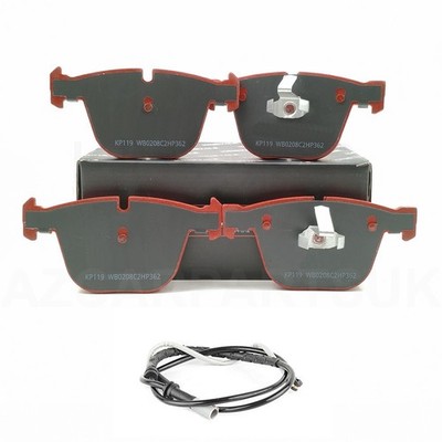 FOR BMW X5 X6 M50d 40d 35i 50i E70 E71 E72 F15 F16 REAR PERFORMANCE BRAKE PADS
