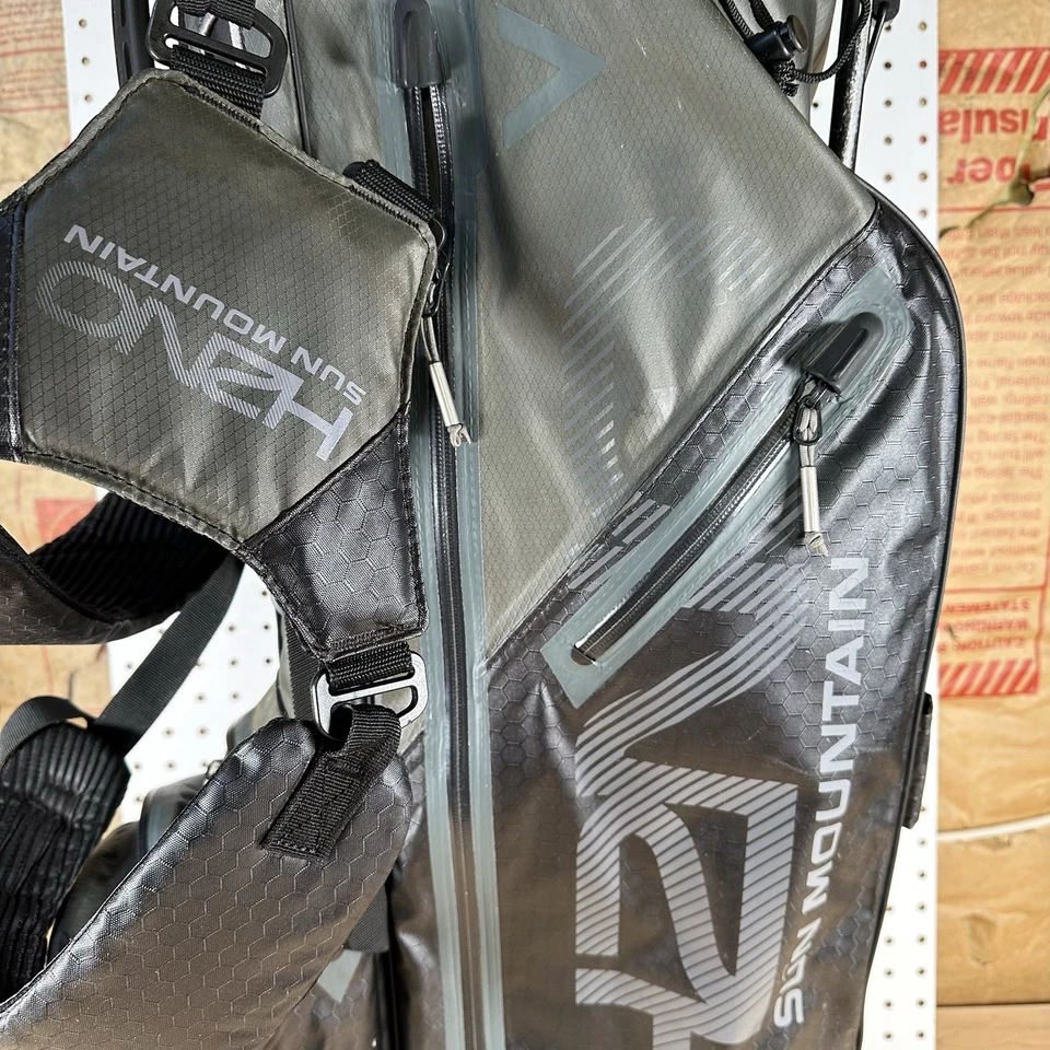 Carro de golf Sun Mountain H2NO Lite impermeable bolsa divisor de 14 vías encendido Foto 3 de 4