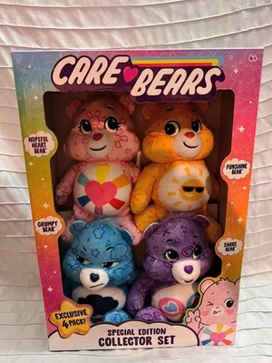 Care Bears- Special Edition Collector Set- Exclusive 4 Pack - Image 1 of 4