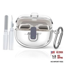 Secure Lock for Bose Ultra Open Earbuds Case 2024 - TPU Shockproof Clear