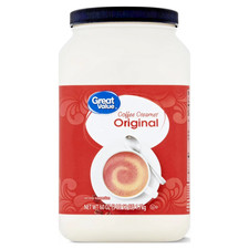 Great Value Original Value Size Coffee Creamer, 60 oz