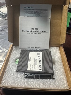 MOXA EDS-205 V2.1.1 5-PORT ETHERDEVICE SWITCH