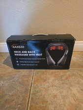 Shiatsu Back and Neck Massager with Heat Deep Tissue Kneading Back Massager