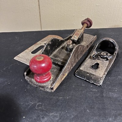 Vintage 7'' Dunlap Block Wood Plane Woodworking Tool Grandpa Gift Nostalgia Art