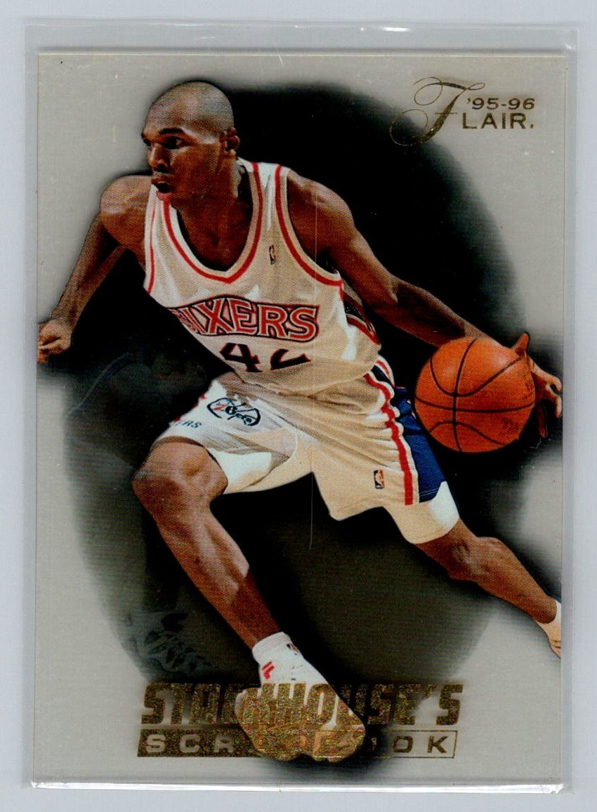 1995-96 Flair Stackhouse's Scrapbook #S5 Jerry Stackhouse 76ers