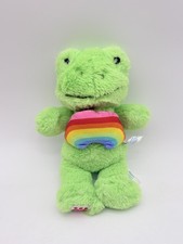 Build A Bear Frog Plush Mini Smallfry Buddies Spring Rainbow 9"