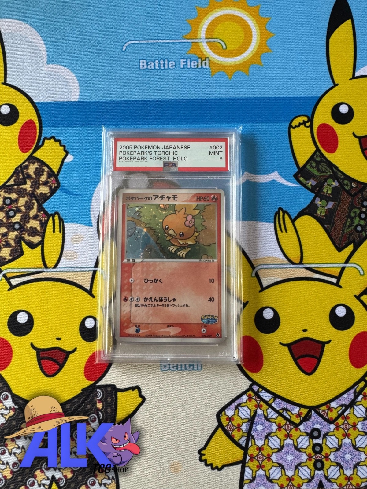 PokePark's Torchic 2005 Japanese PokePark Forest #002/009 Holo