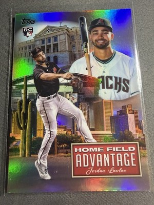 2024 Topps #HFA-14 Jordan Lawler Home Field Advantage RC Diamondbacks