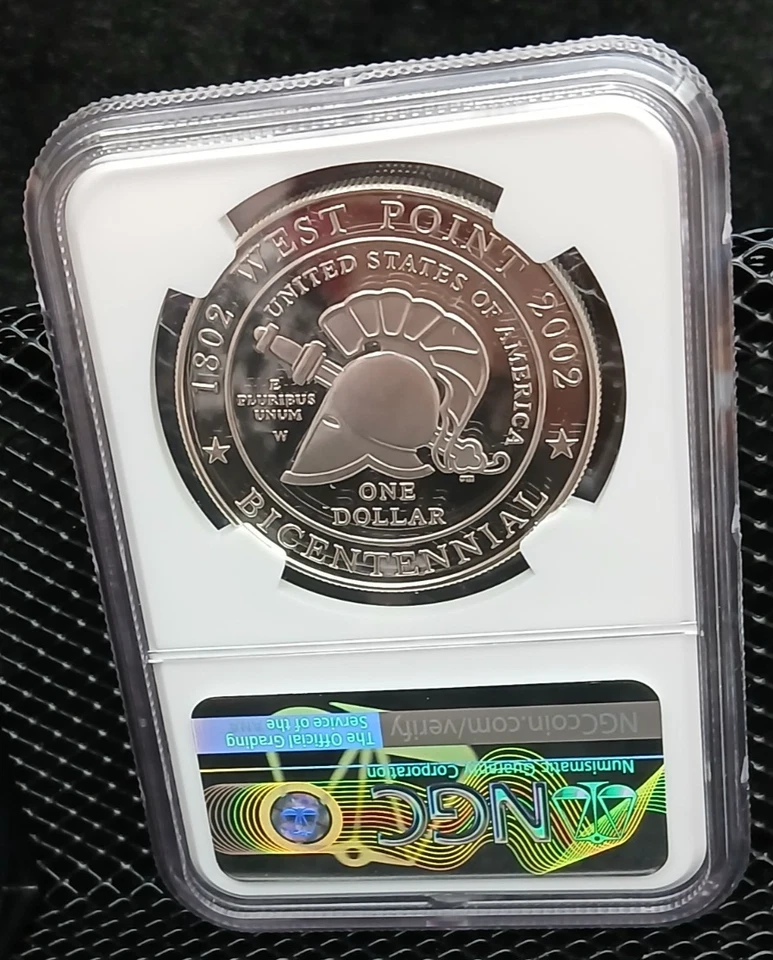 2002 W S$1 WestPoint Bicentennial PF70 Ultra Cameo NGC John Mercanti TP 10246 - Image 2 of 4
