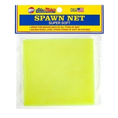 Atlas Mike's Spawn Net Squares Great to Keep Fishing Bait Together, Yellow, 4...