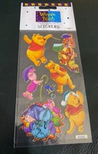 Vintage Twin Seven Sandylion Disney Winnie The Pooh Shiny Stickers Eeyore Piglet