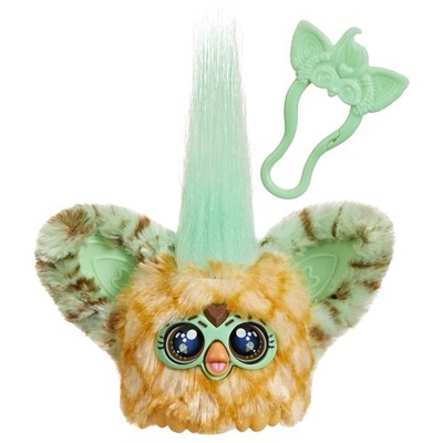 Furby Furblets Min-Tee Mini Plush, Ice Cream Theme, Green, Music & Sounds, Food