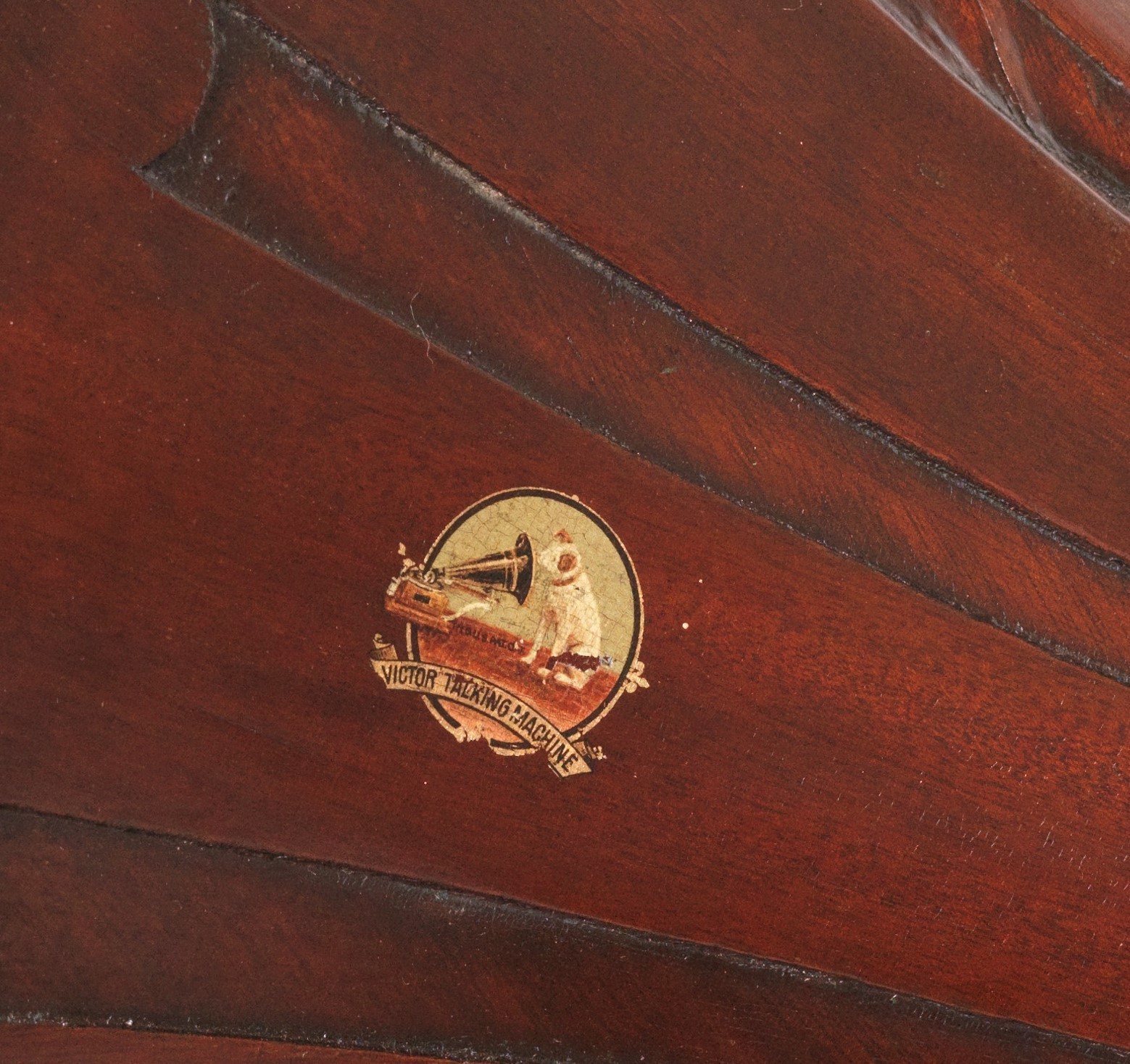 1906 Victor VI Phonograph w/Original Victor Spear Tip Wood Horn * Exceptional