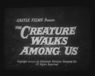 16mm Film The Creature Walks Among Us (1956) (Castle Films) Universal Horror
