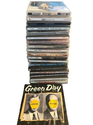 Lot of 18 Empty CD Cases&Inserts  No Discs Norma Jean Limp Biscuit Cold Play