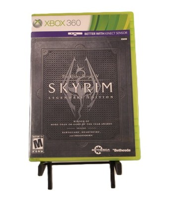 The Elder Scrolls V Skyrim Legendary Edition ( Xbox 360 ) CIB - W/ Sticker