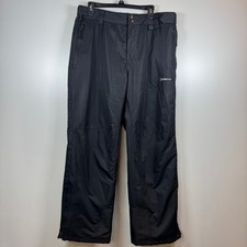 Arctix Mens Insulated Snow Pants Black Winter Ski Snowboard