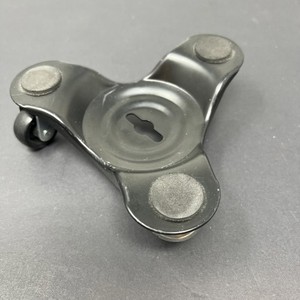 1 Pack 6-Inch Steel Tri-Dolly Caster, 200-lb Load Capacity