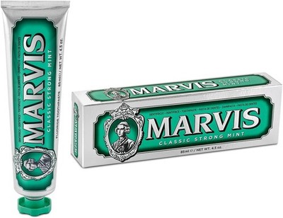 Marvis Classic Strong Mint Toothpaste 85ml Fresh Breath Whitening Oral Care