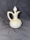 Vintage Westmoreland Milk Glass Cruet 1950’s Old Quilt Pattern