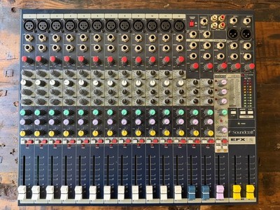 Soundcraft EFX12 12-Channel Mixer PA System Desk with Lexicon Effects