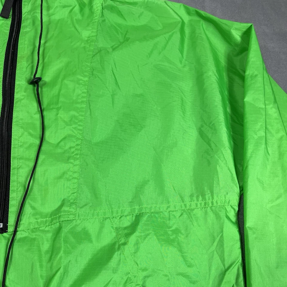 Chaqueta cortavientos Helly Hansen adulto XS verde empaquetable tecnología de lluvia con capucha Foto 4 de 4