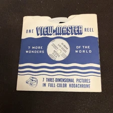 Vintage View Master Slide Picture Reel Las Vegas Nevada