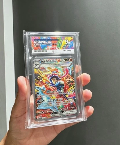 Pokemon TCG Twilight Masquerade Greninja EX 214/167 Ace 9