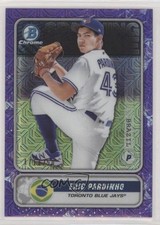 2020 Bowman Mega Box Purple Mojo Refractor 171/250 Eric Pardinho #STG-EP 8d2